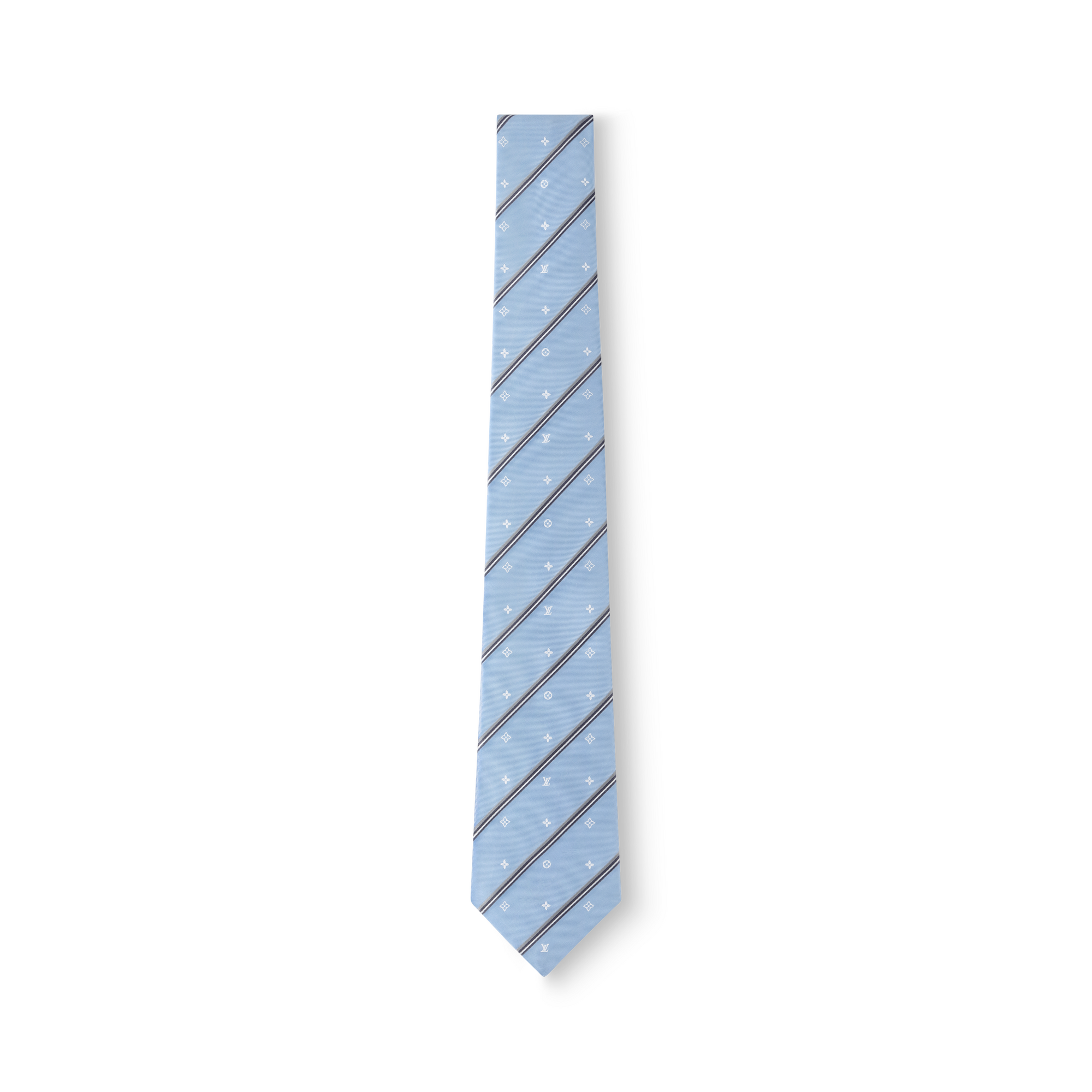 Monogram Stripes Tie S00 in Men's Accessories Ties and Pocket Squares collections by Louis Vuitton (Product zoom)